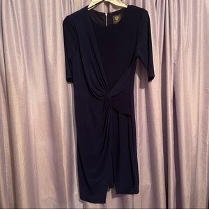 Vince Camuto size 4 navy blue dress
